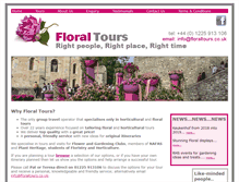 Tablet Screenshot of floraltours.co.uk